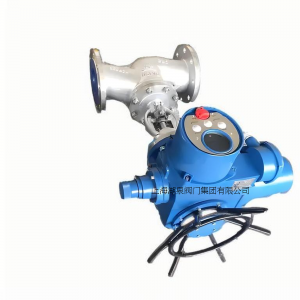 電動截止閥J941H-64  DN150（耐磨、耐高溫、